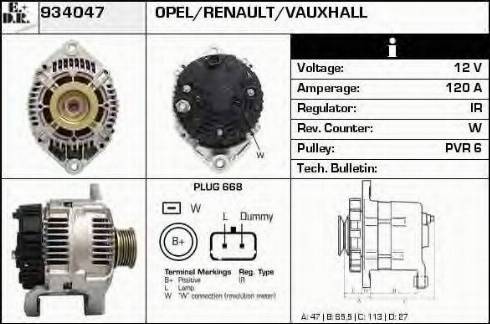 EDR 934047 - Alternatore autozon.pro