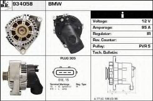 EDR 934058 - Alternatore autozon.pro