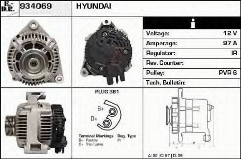 EDR 934069 - Alternatore autozon.pro