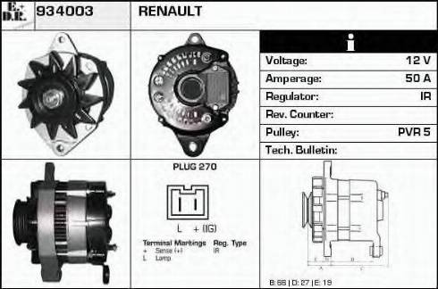 EDR 934003 - Alternatore autozon.pro