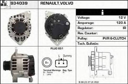 EDR 934039 - Alternatore autozon.pro