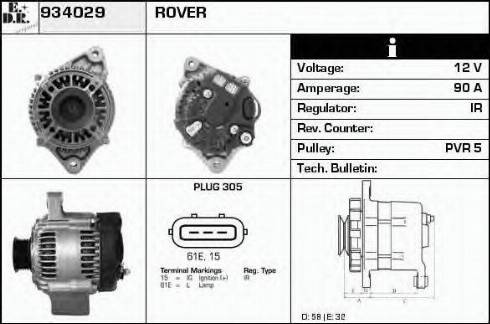 EDR 934029 - Alternatore autozon.pro