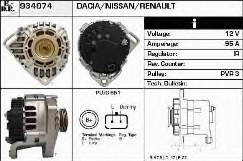 EDR 934074 - Alternatore autozon.pro