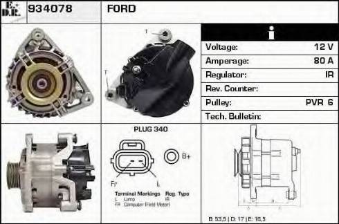 EDR 934078 - Alternatore autozon.pro