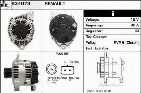 EDR 934073 - Alternatore autozon.pro