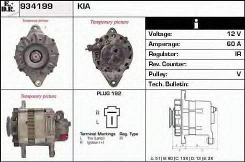 EDR 934199 - Alternatore autozon.pro