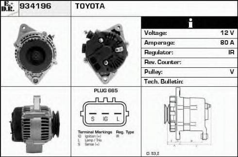 EDR 934196 - Alternatore autozon.pro