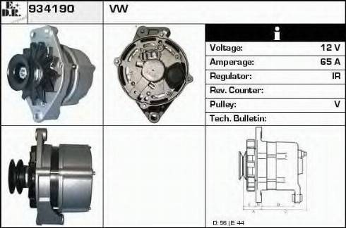 EDR 934190 - Alternatore autozon.pro