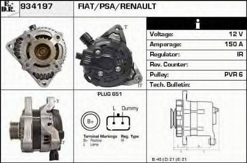 EDR 934197 - Alternatore autozon.pro