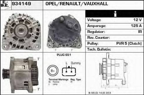 EDR 934149 - Alternatore autozon.pro