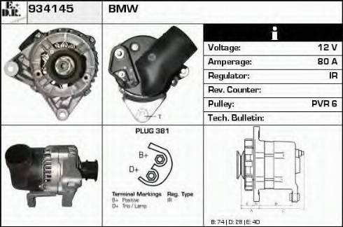 EDR 934145 - Alternatore autozon.pro