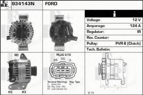 EDR 934143N - Alternatore autozon.pro