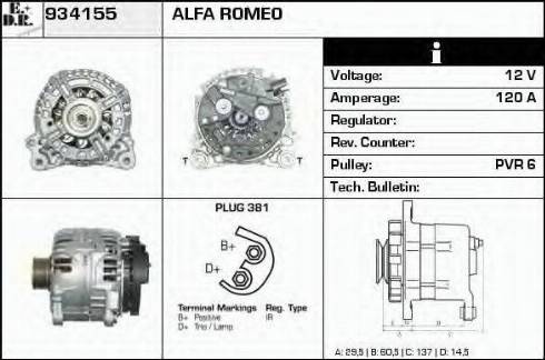 EDR 934155 - Alternatore autozon.pro