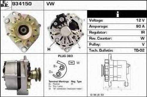 EDR 934150 - Alternatore autozon.pro