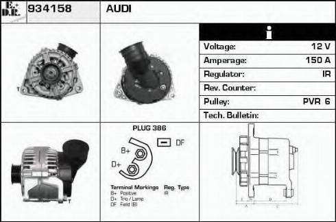 EDR 934158 - Alternatore autozon.pro