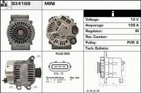 EDR 934169 - Alternatore autozon.pro