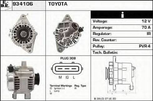 EDR 934106 - Alternatore autozon.pro