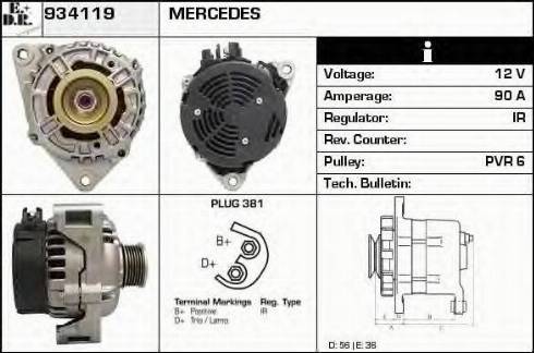 EDR 934119 - Alternatore autozon.pro