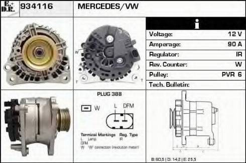 EDR 934116 - Alternatore autozon.pro