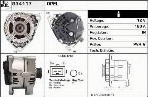 EDR 934117 - Alternatore autozon.pro