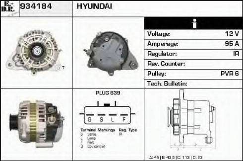 EDR 934184 - Alternatore autozon.pro