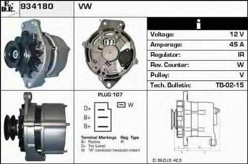 EDR 934180 - Alternatore autozon.pro