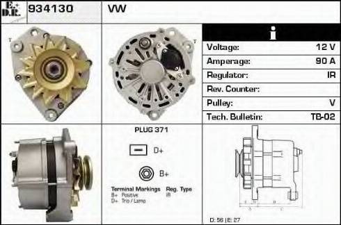 EDR 934130 - Alternatore autozon.pro