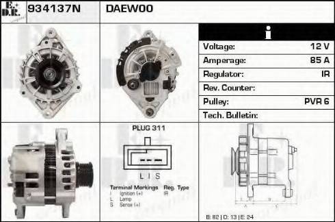 EDR 934137N - Alternatore autozon.pro