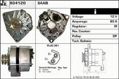 EDR 934120 - Alternatore autozon.pro