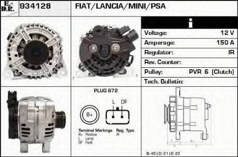 EDR 934128 - Alternatore autozon.pro