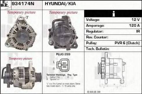 EDR 934174N - Alternatore autozon.pro