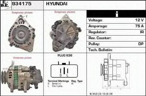 EDR 934175 - Alternatore autozon.pro