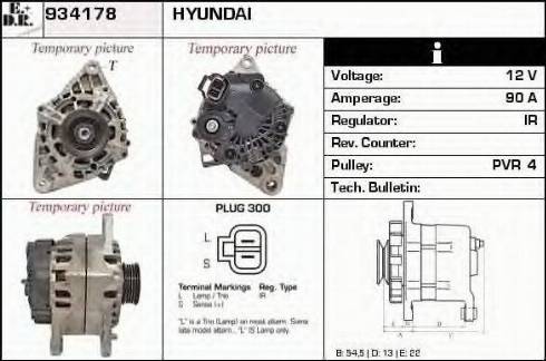 EDR 934178 - Alternatore autozon.pro