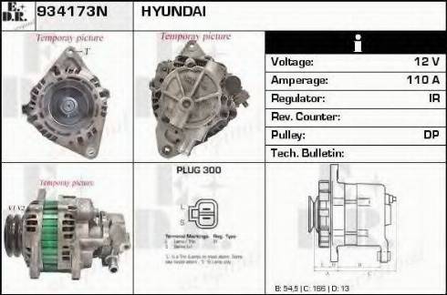 EDR 934173N - Alternatore autozon.pro