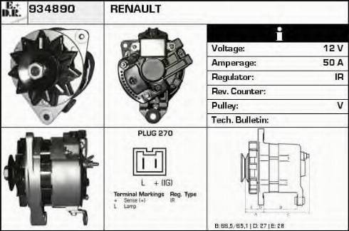 EDR 934890 - Alternatore autozon.pro