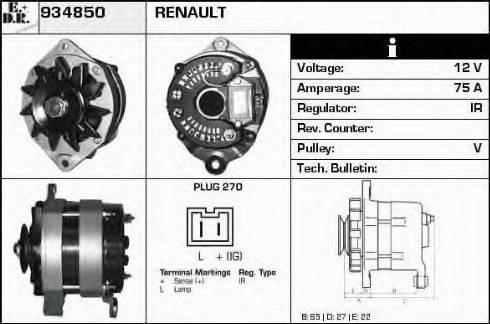 EDR 934850 - Alternatore autozon.pro