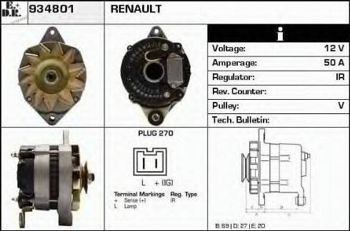 EDR 934801 - Alternatore autozon.pro