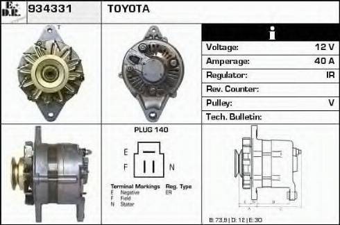 EDR 934331 - Alternatore autozon.pro