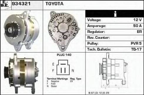 EDR 934321 - Alternatore autozon.pro