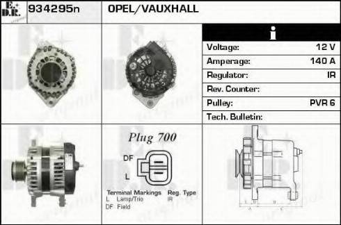 EDR 934295N - Alternatore autozon.pro