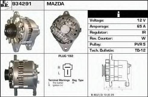 EDR 934291 - Alternatore autozon.pro