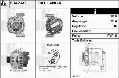 EDR 934249 - Alternatore autozon.pro