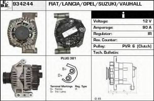 EDR 934244 - Alternatore autozon.pro