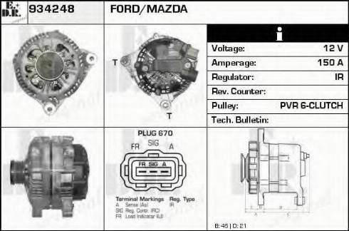 EDR 934248 - Alternatore autozon.pro