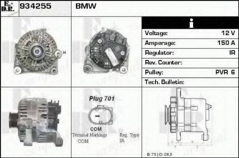 EDR 934255 - Alternatore autozon.pro