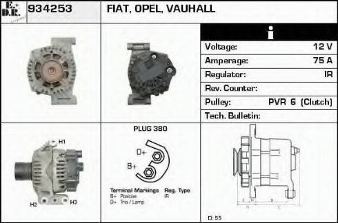 EDR 934253 - Alternatore autozon.pro