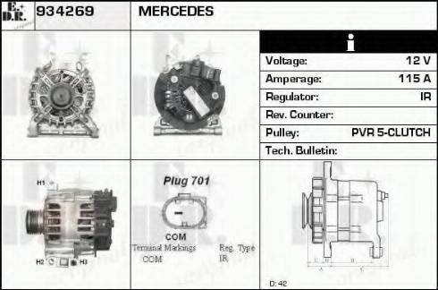 EDR 934269 - Alternatore autozon.pro