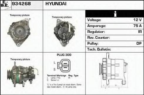 EDR 934268 - Alternatore autozon.pro