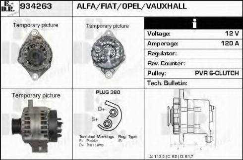 EDR 934263 - Alternatore autozon.pro