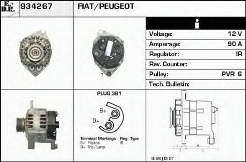 EDR 934267 - Alternatore autozon.pro